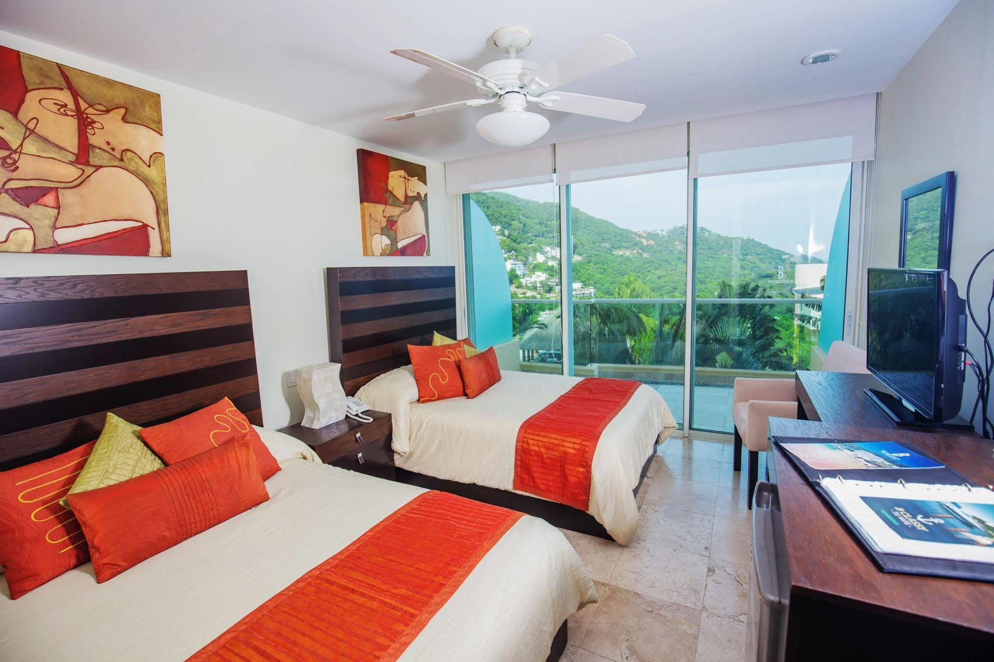 B Pichilingue Rooms & Beach Club Acapulco Exterior foto